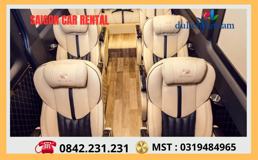Thuê Xe VIP Tại Sài Gòn 58 Noi That Limousine 11 Cho