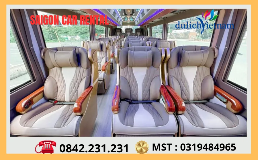 Thuê Xe VIP Tại Sài Gòn 60 Noi That Limousine 16 Cho