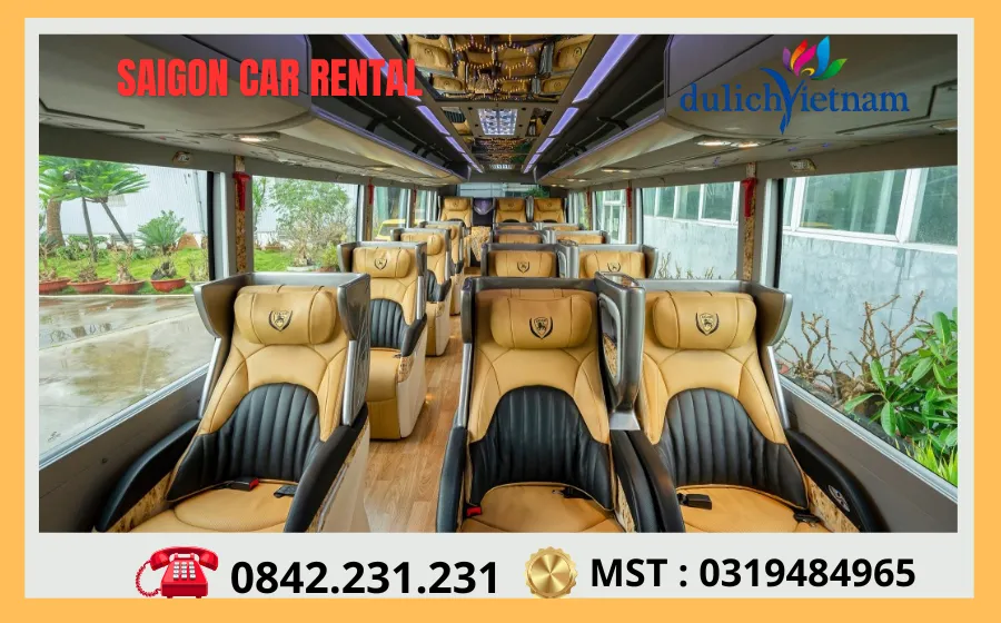 Thuê Xe VIP Tại Sài Gòn 62 Noi That Limousine 19 Cho