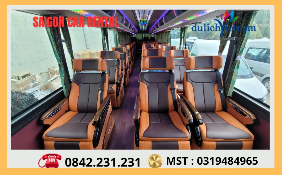 Thuê Xe VIP Tại Sài Gòn 66 Noi That Limousine 29 Cho