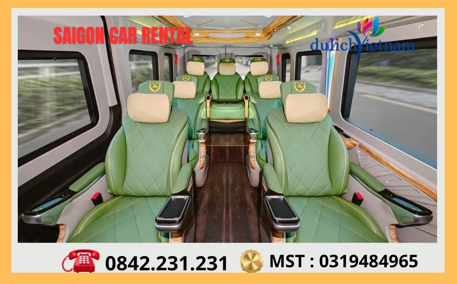 Thuê Xe VIP Tại Sài Gòn 56 Noi That Limousine 9 Cho