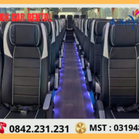Cho thuê xe du lịch 45 chỗ 3 Noi That Thaco Bluesky 120S Universe Thaco