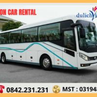 Cho thuê xe du lịch 45 chỗ 4 Thaco Bluesky 120S Universe Thaco