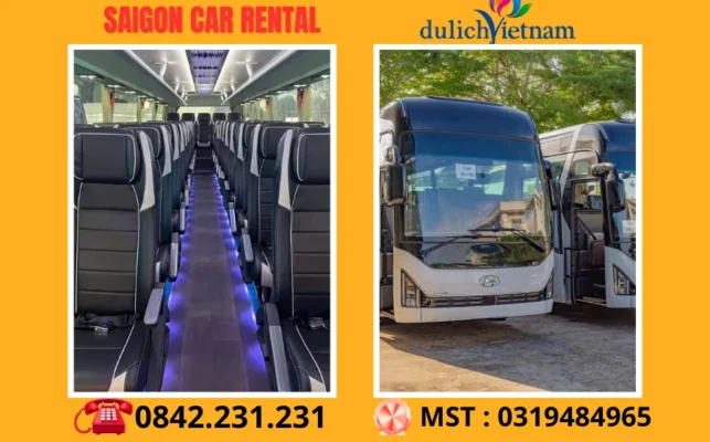 Thuê Xe 45 Chỗ Có Tài Xế 1 Ngày Là Bao Nhiêu Tại Sài Gòn