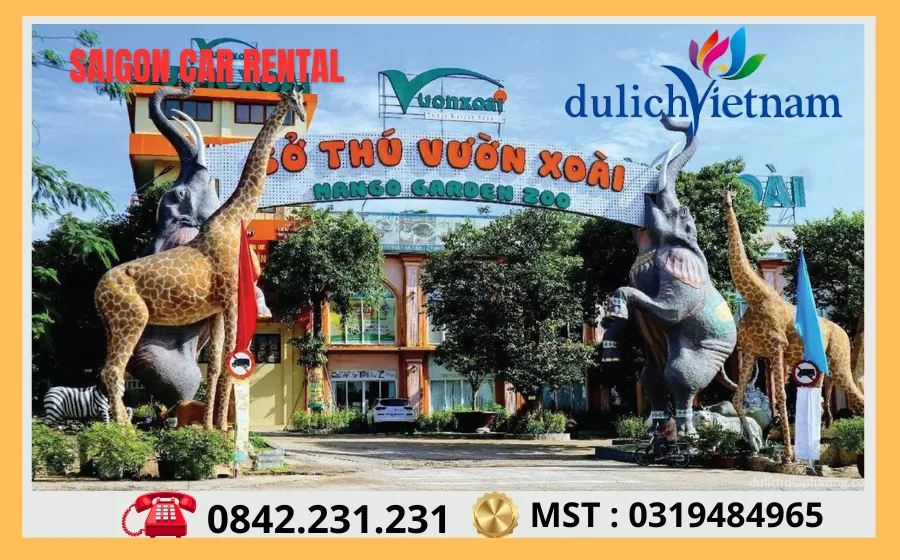 Thuê Xe Sài Gòn Đi Đồng Nai 67 Khu du lich Vuon Xoai