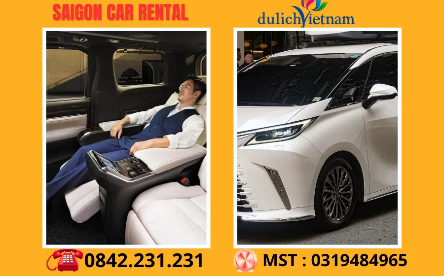 Thuê Xe VIP Tại Sài Gòn 54 Lexus LM 350